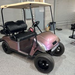 2013 EZ Go TXT Gas 4 Passenger Street Legal Golf Cart