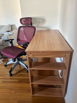 Desk + Office Chair for Sale – Pickup Only
