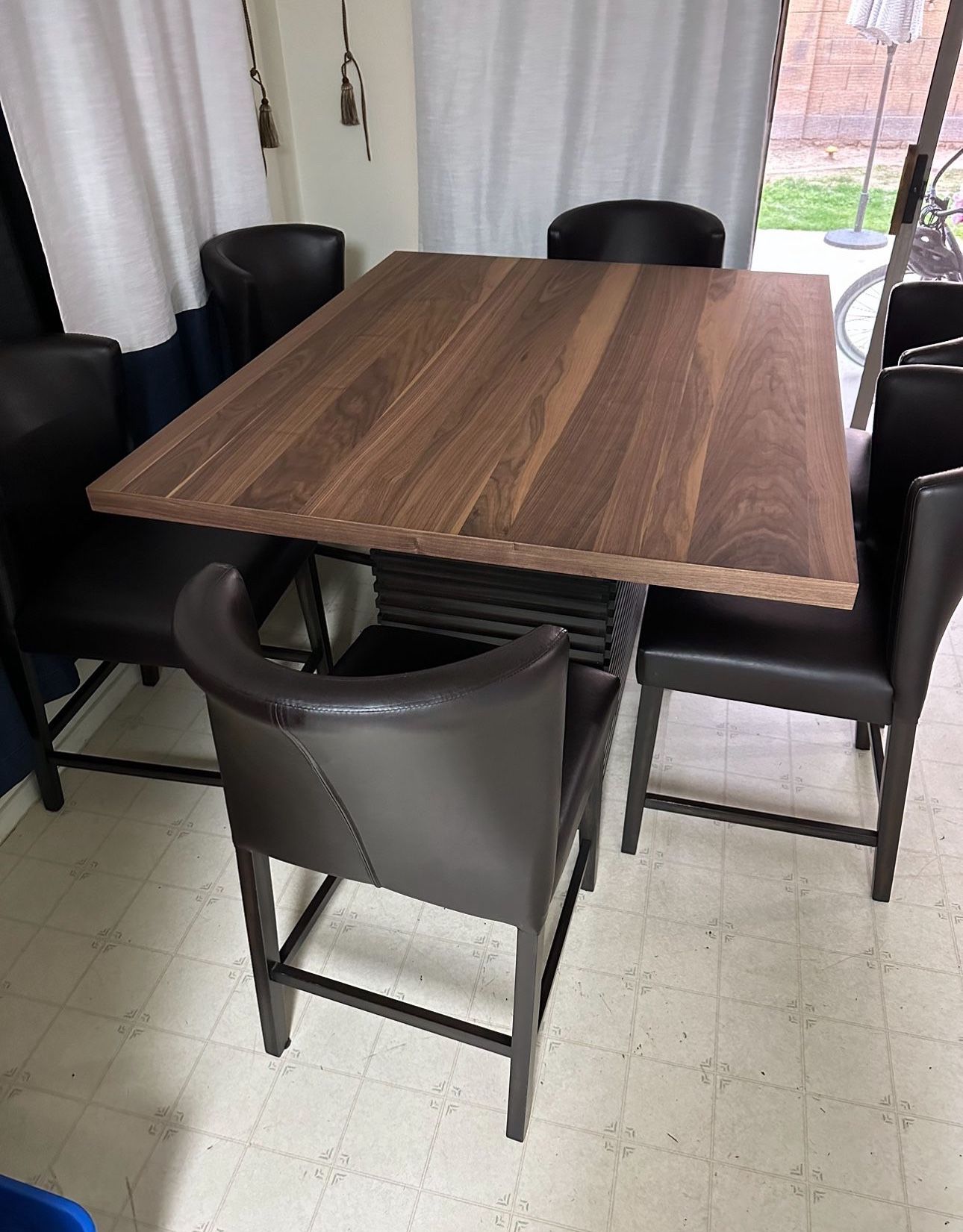 Dining Room Table Set W/ Six Chairs