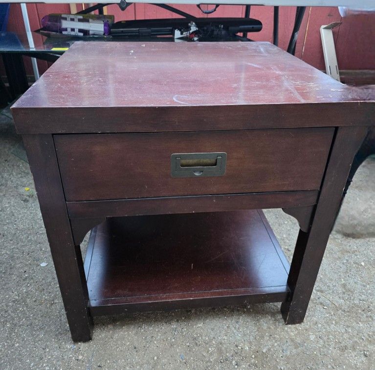 Square End Table