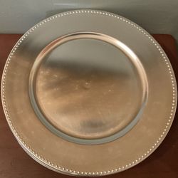 45 Silver 13” Charger Plates
