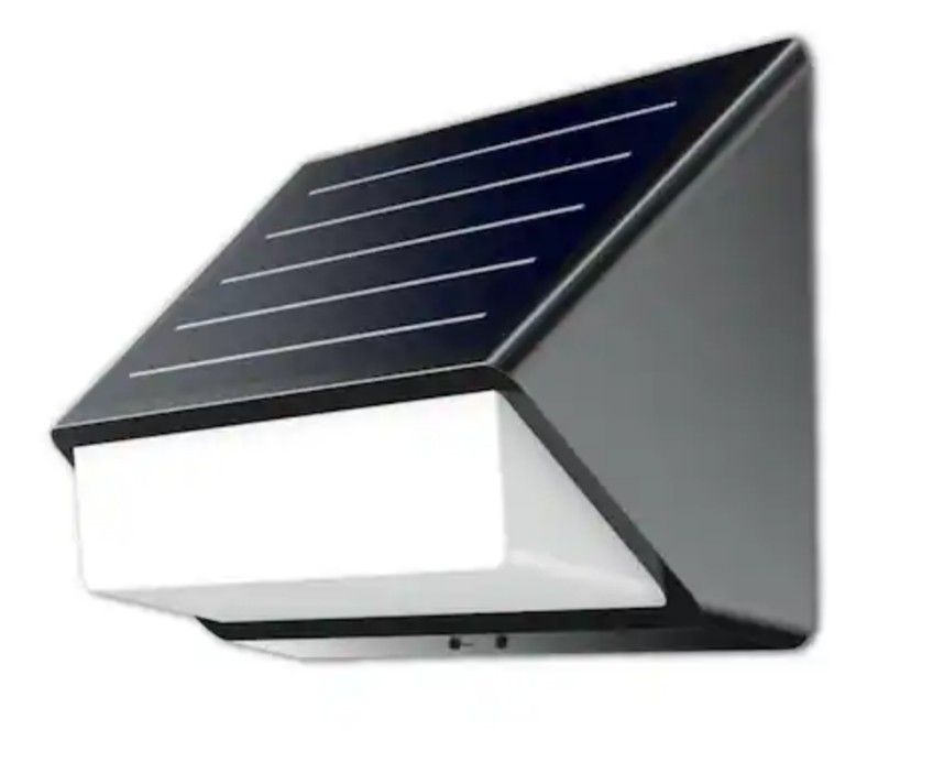 Outdoors LED Solar Security Light, Black