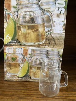 Mini Mason Jar Shooter Glasses
