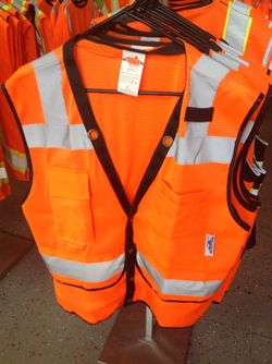 Safety production TRUECREST Vest orange