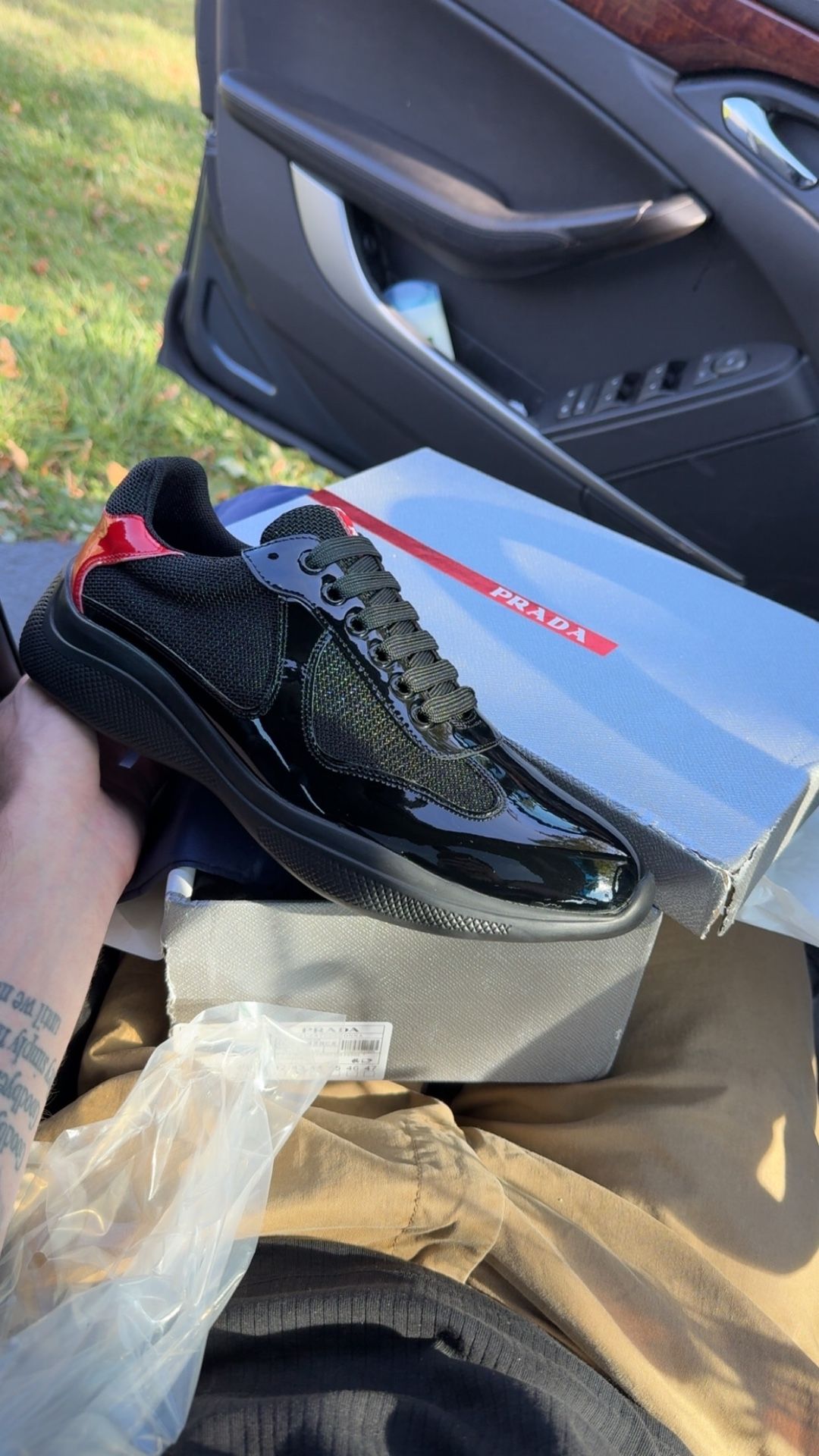 Prada America Cup Sneakers 