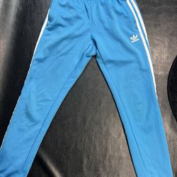 Light Blue Adidas Trackpants
