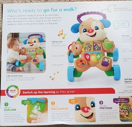 Fisher-Price Laugh & Learn Learn with Puppy Walker