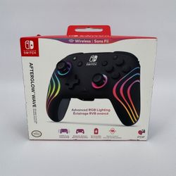 New Nintendo Third Party Controllers Controller 500-252-BK Afterglow Wave