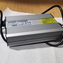 Lathinum battery Fast Charger for heavy-duty electric scooters