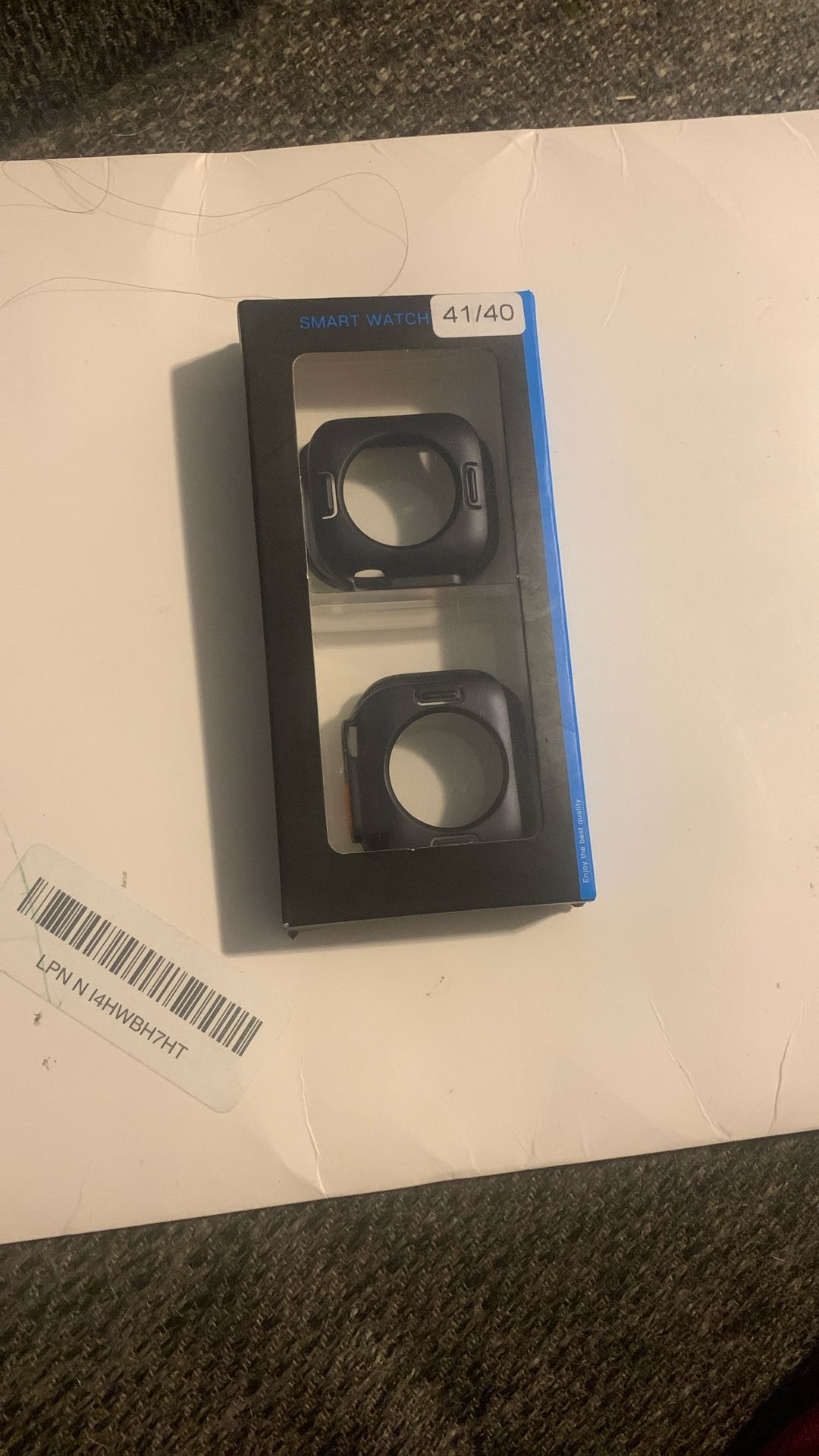 Smart Watch Black Case