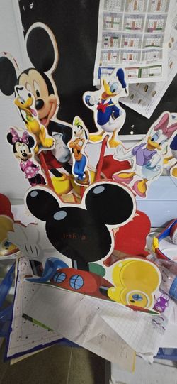 Mickey Mouse  Table Decorations