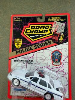 united states park police car by road champs 1997 Road Champ Police series Diecast Metal Car new in package