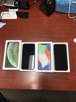 Iphone XS 256GB and Iphone X 64GB unlocked