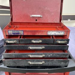 Snap On Top Task Force Bottom Rolling Stack Took Chest