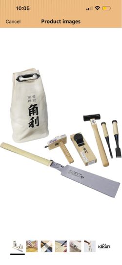 Kakuri Japanese Woodworking tool set
