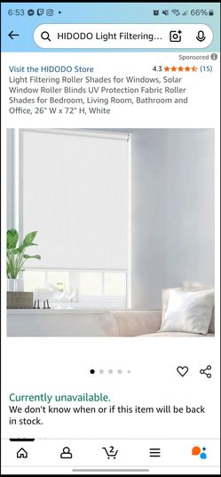 Window Roller Shades