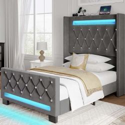 Bed Frame And Mattress 