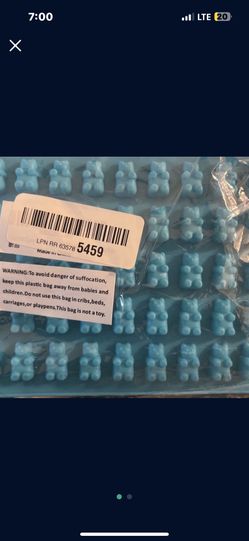 Two Gummy Bear Molds