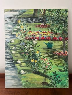 R. O’Caroll Painting 23.75” wide x 30” tall