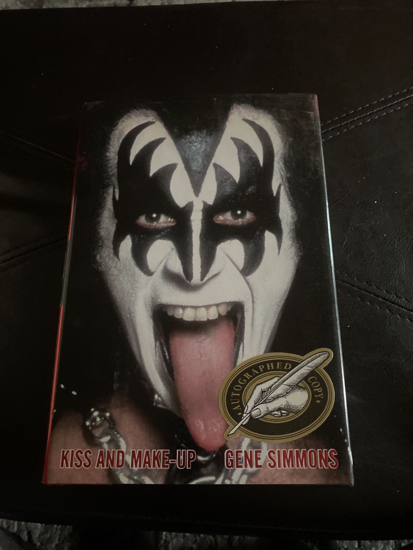 Gene Simmons KISS Signed Book