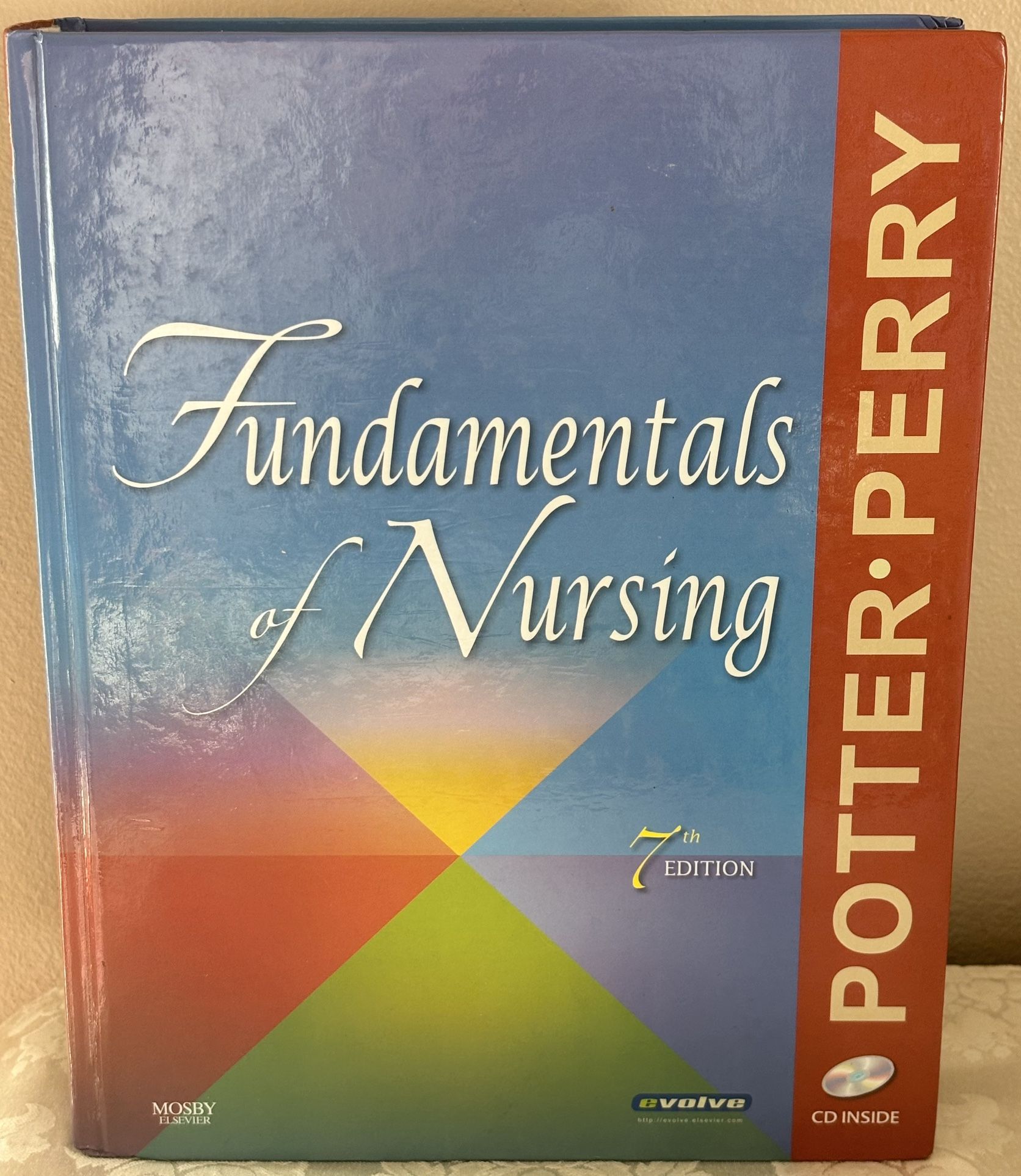 Fundamentals of Nursing Hardcover Book By Potter And Perry-7th Edition📙See Full Description Below📙