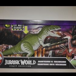Jurassic World Legacy 2 Pack Reimagined Giganotosaurus Therizinosaurus