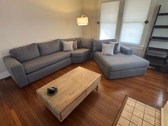 Living spaces basically new couch