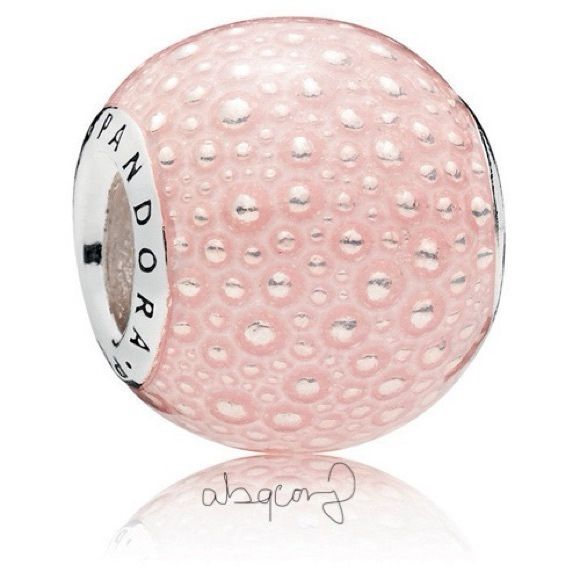 Pandora 797091EN160 Sterling Silver Enchantment Charm w/ Pink Enamel