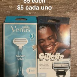 Venus And Gillette Razors