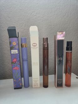 Gucci Flora Gorgeous Magnolia, Gucci Guilty EDP intense pour femme, YSL Black Opium 10ml Spray
