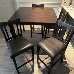 Brown Dining Room Table