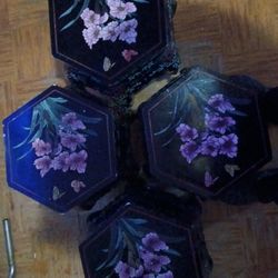 Chinese Antique Side Table Stools