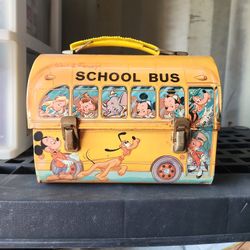 1960s Disney Metal Lunch Box