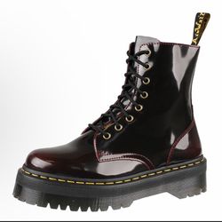 Dr Martens Cherry Red Arcadia Leather 