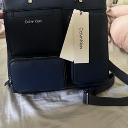 Brand New Calvin Klein Backpack/Purse 
