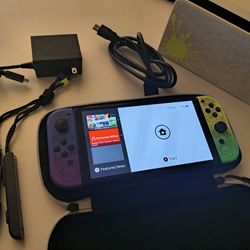 Nintendo Switch OLED SPLATTON EDITION 