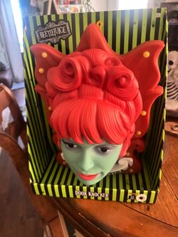 Beetlejuice Door Knocker Decoration