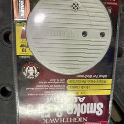 KODE 10 Year PREMIUM NIGHTHAWK Smoke And Fire Alarm