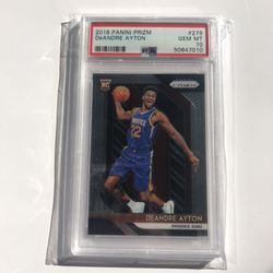 2018 Panini Prizm DeAndre Ayton Rookie Card 