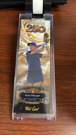 Kai Trump Wild Card America 250 1/1 Trading Card
