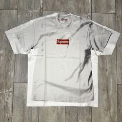 MM6 Maison Margiela x Supreme Box Logo Tee White Sizes M & L IN HAND BRAND NEW