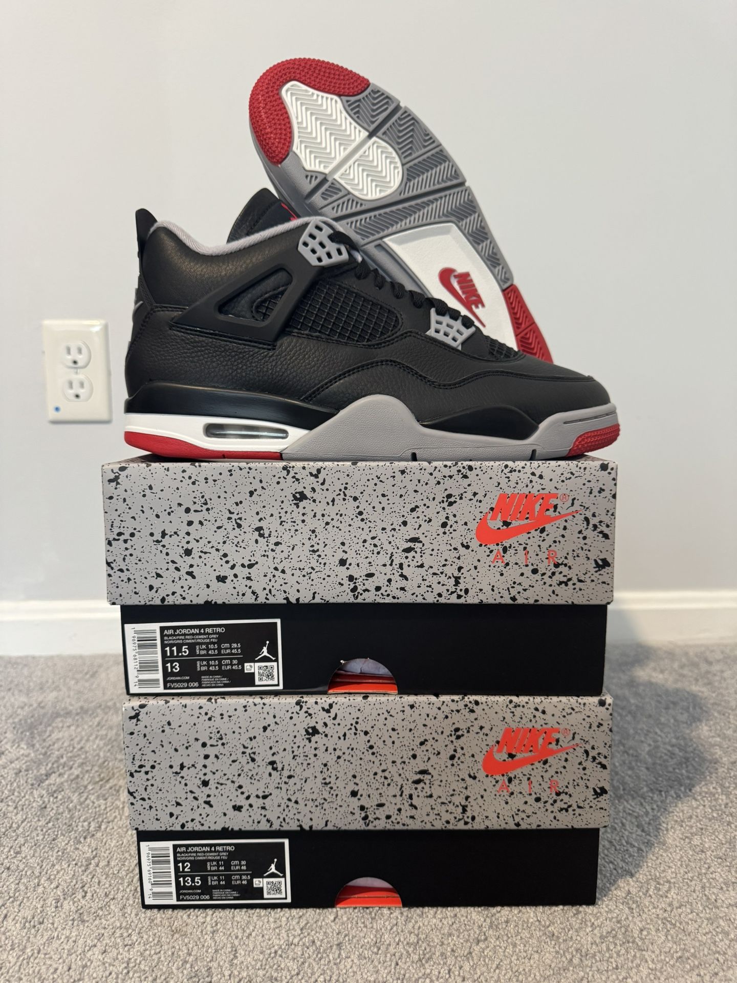 Jordan 4 Bred Reimagined