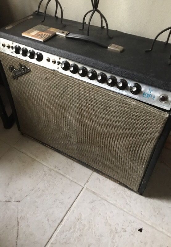 1972 Fender Twin Reverb with JBL 120's