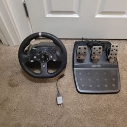 Logitech G G920 Driving Force Gaming Steering Wheel Xbox One & PC,