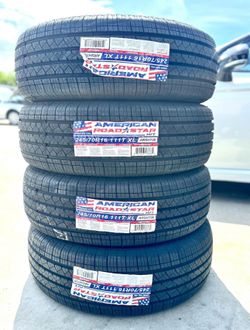 245/70/16 American HT llantas nuevas Instaladas y balanceadas