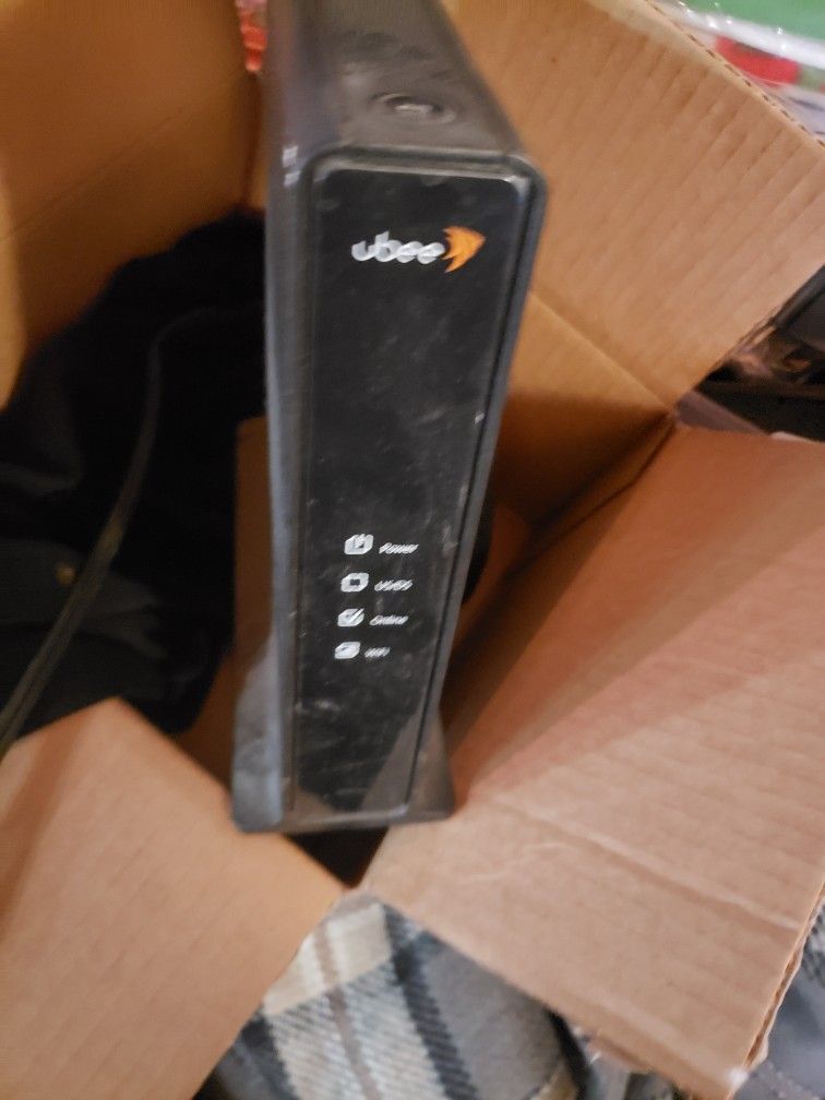 Ubee Brand Internet Modem/Router