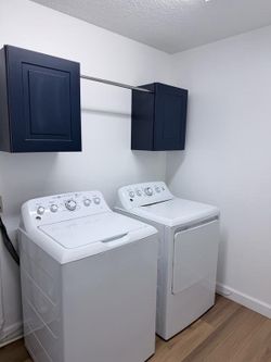 NEW Blue Wall Cabinets (2 available)
