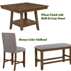 CLEARANCE Manning 6PC Dining Table Set $32 DOWN! Same Day Delivery 