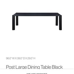 Dining table from Moe’s furniture