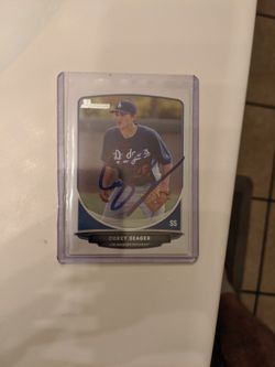 Seager Brother Autographed Cards